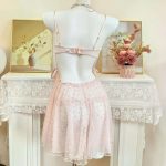 Original Sexy Intimate Sleepwear2025 Summer New Premium Padded Pureelegant Nightgown Cute and Seductive Sleep Dress - 图片 7