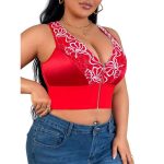 New Plus-size Sexy Lingerie with Embroidered Zippers, Deep V, Low Cut and Close-fitting for Women From Europe and America - 图片 7