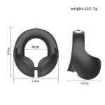 Testicle Massager Vibrator for Men Sexy Toys Penis Cock Ring Silicone Penisring for Men Sex Ring Men's Adult Goods - 图片 7