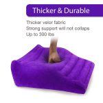 Inflatable Sex Pillow BDSM Adult Travel Pillow for Sex Aid Climax Wedge Pillow Sexual Position Cushion Couple Game Sex Furniture - 图片 8