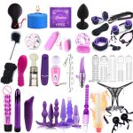 SM Nipple Pliers Whip Leather Sex Exotic Toy Bdsm Set Adult Hand Cuffs Kit Handcuffs for Couples Bondage Gear - 图片 8